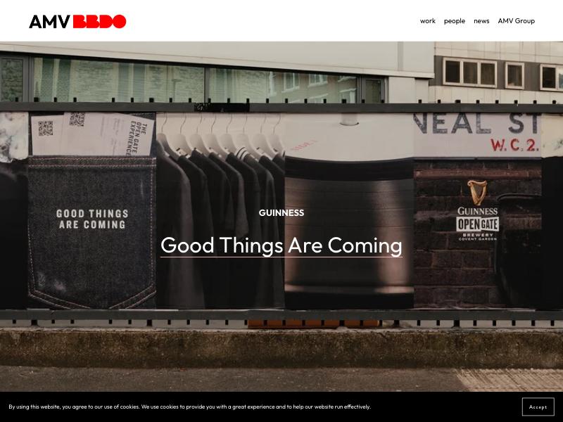 AMV BBDO agency website (amvbbdo.com)