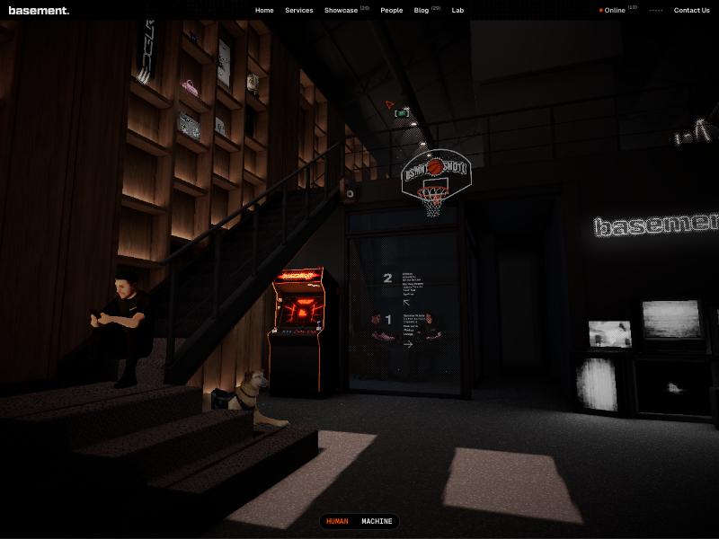 basement.studio agency website (basement.studio)