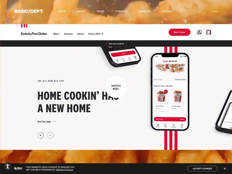 Basic/Dept agency website (basicagency.com)