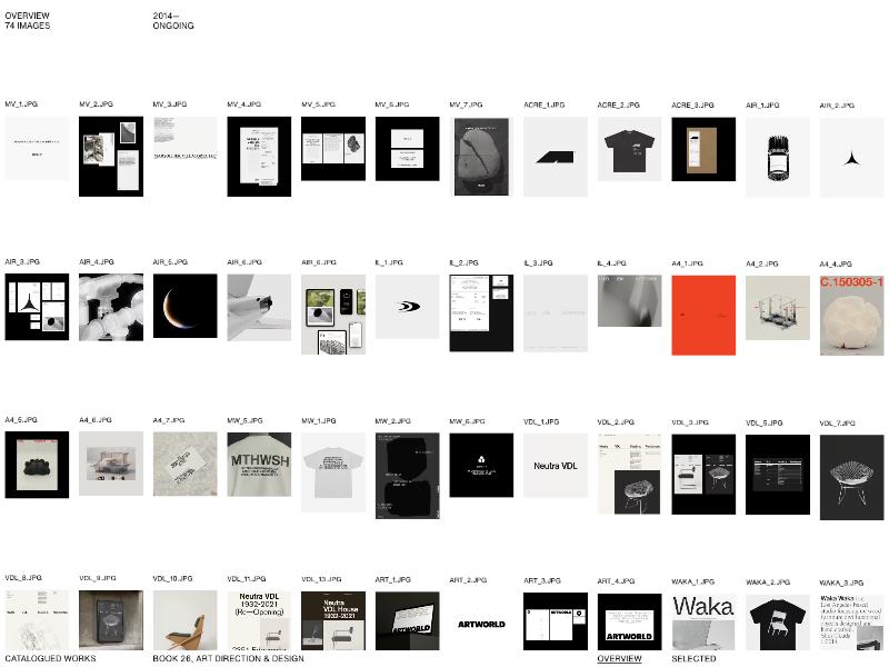 Ben Mingo — Art Director portfolio website