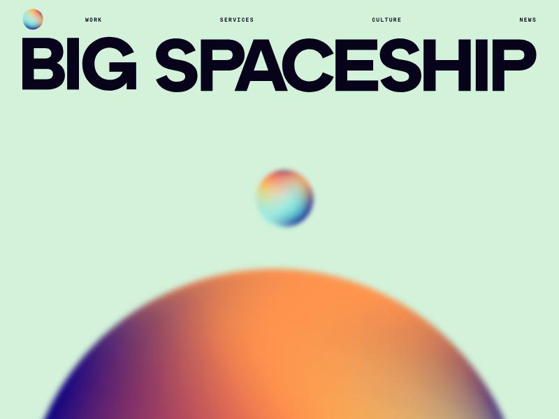 Big Spaceship agency website (bigspaceship.com)