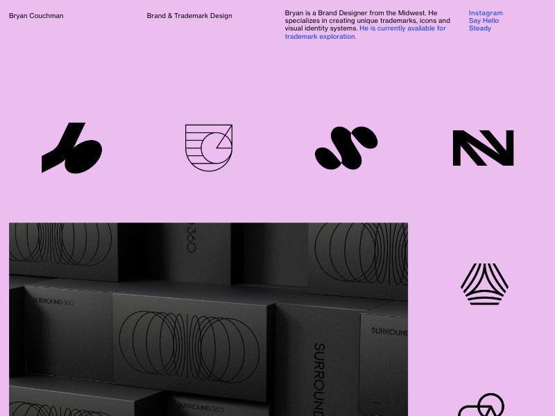 Bryan Couchman — Designer portfolio website