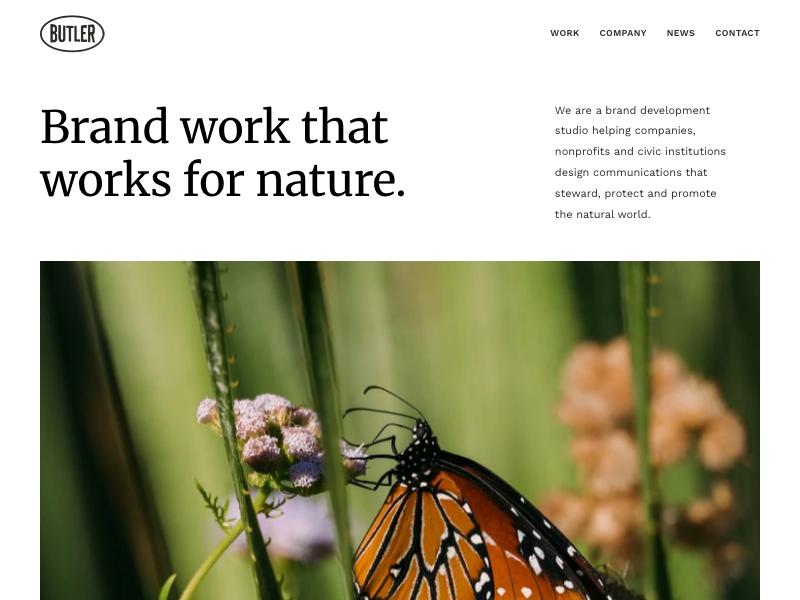 Butler agency website (withbutler.com)