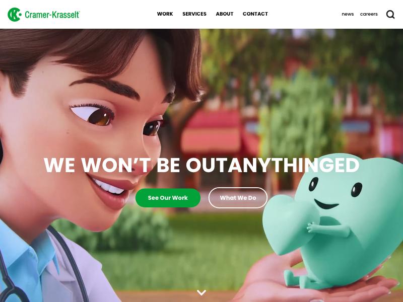 Cramer-Krasselt agency website (c-k.com)