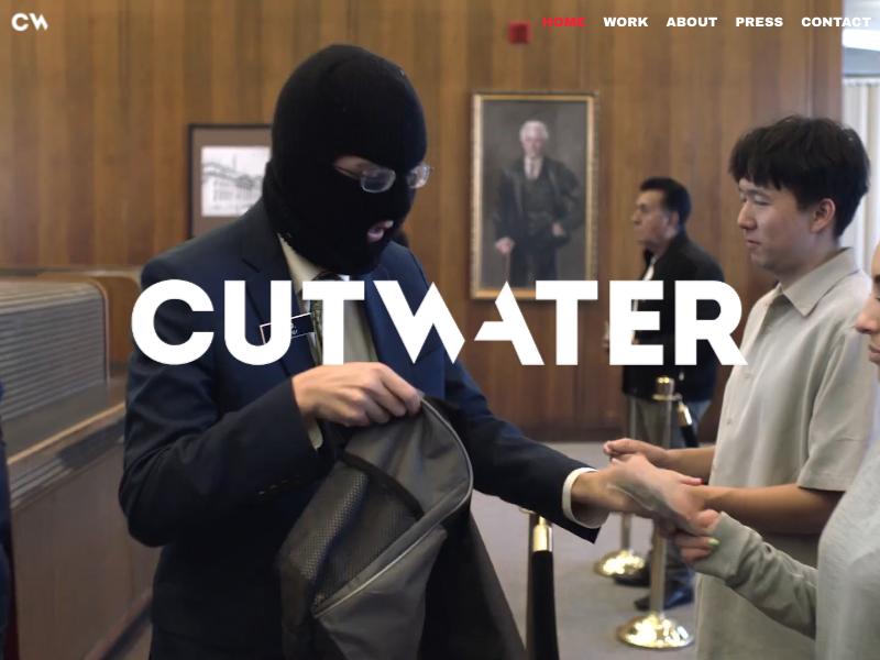 Cutwater agency website (cutwateragency.com)