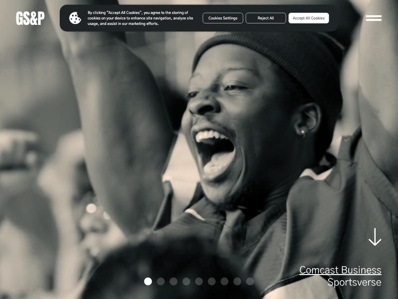 Goodby Silverstein & Partners agency website (goodbysilverstein.com)