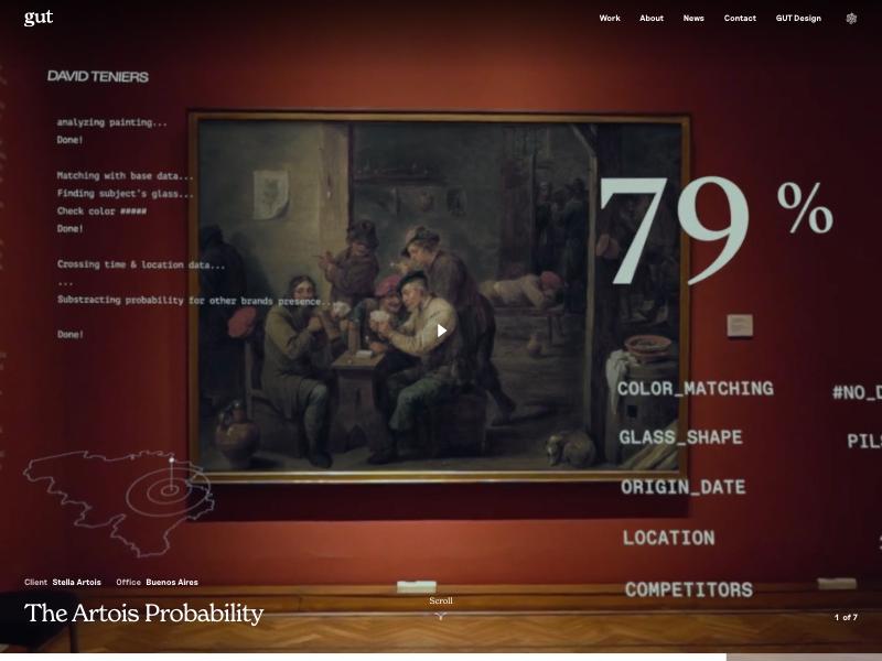 GUT agency website (gut.agency)