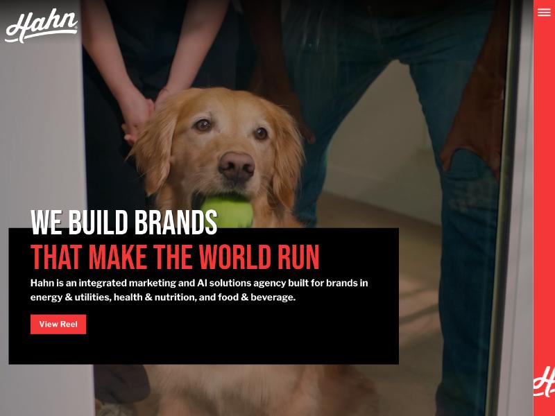 Hahn Agency agency website (hahn.agency)