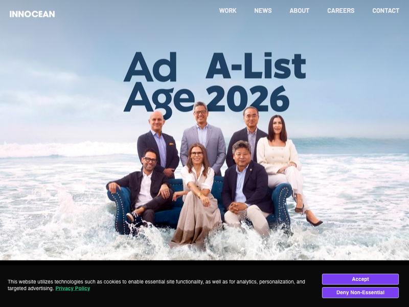 INNOCEAN USA agency website (innoceanusa.com)