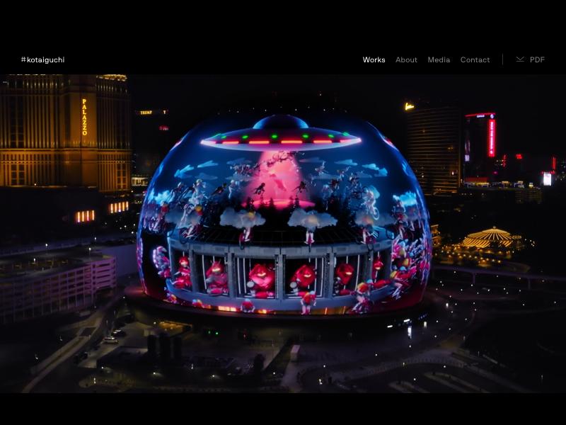 Kota Iguchi — Creative Director portfolio website