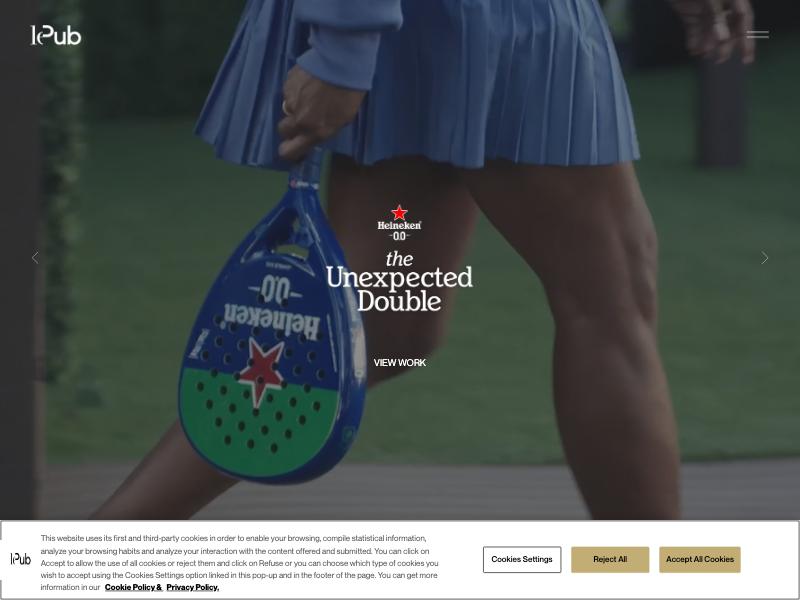 LePub agency website (le.pub)
