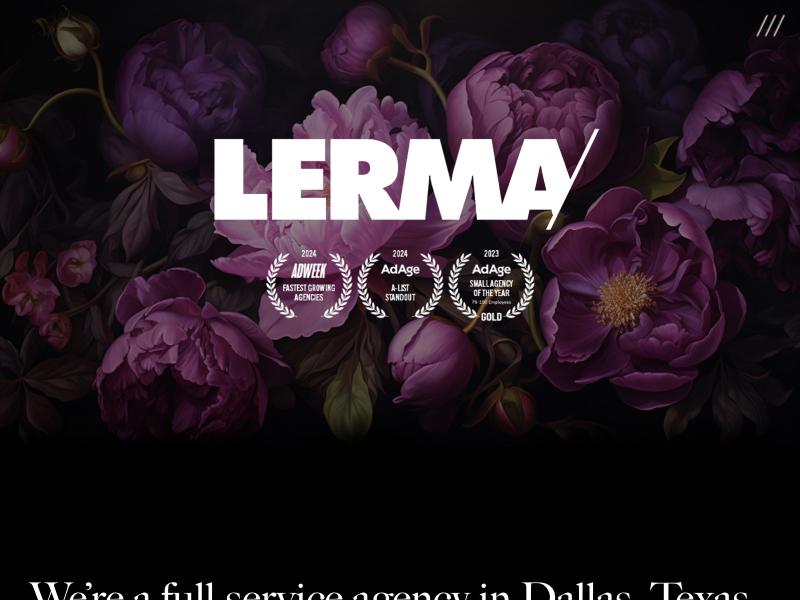 Lerma agency website (lermaagency.com)