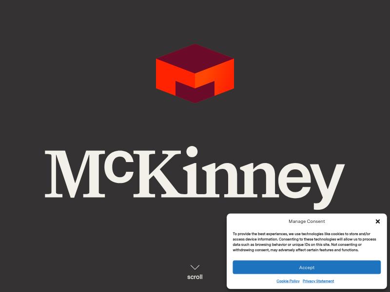 McKinney agency website (mckinney.com)