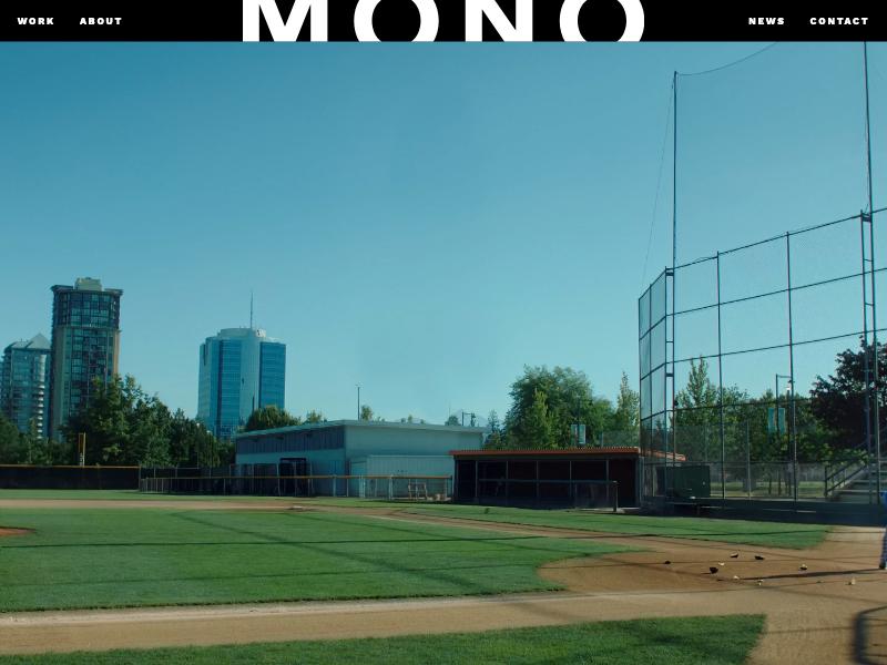 MONO agency website (mono-1.com)