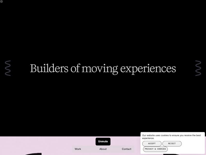 Oddfellows agency website (oddfellows.tv)