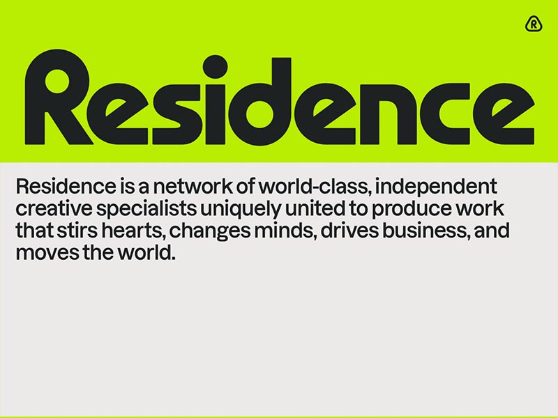 Residence agency website (residence.co)