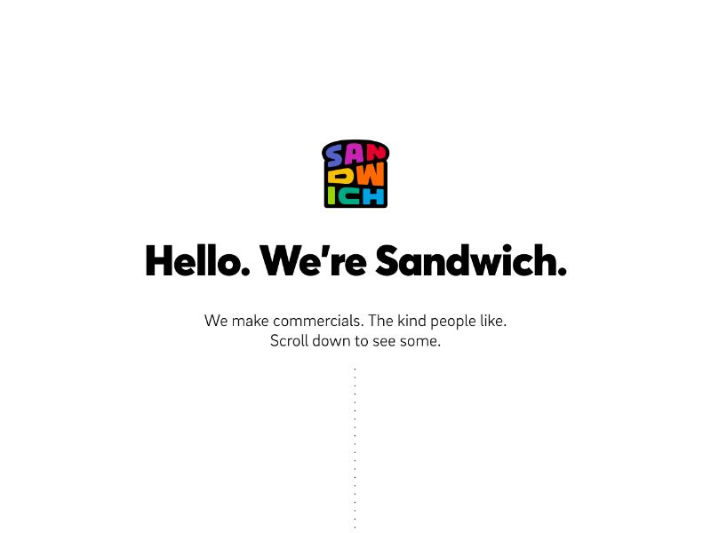 Sandwich agency website (sandwich.co)