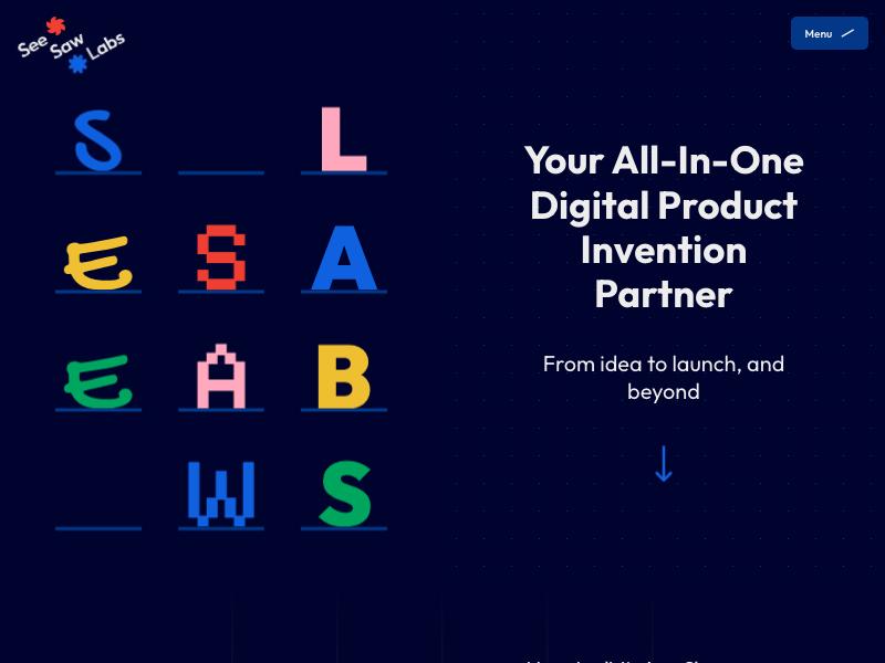 Seesaw agency website (seesawlabs.com)