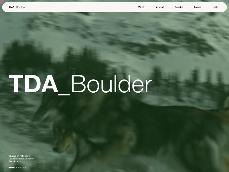TDA_Boulder agency website (tdaboulder.com)