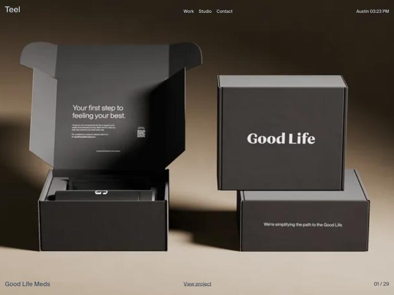Teel agency website (teel.group)
