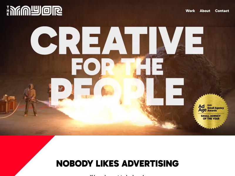 The Mayor agency website (themayor.com)