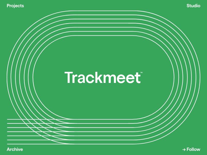 Trackmeet agency website (trackmeet.studio)