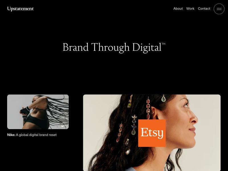 Upstatement agency website (upstatement.com)