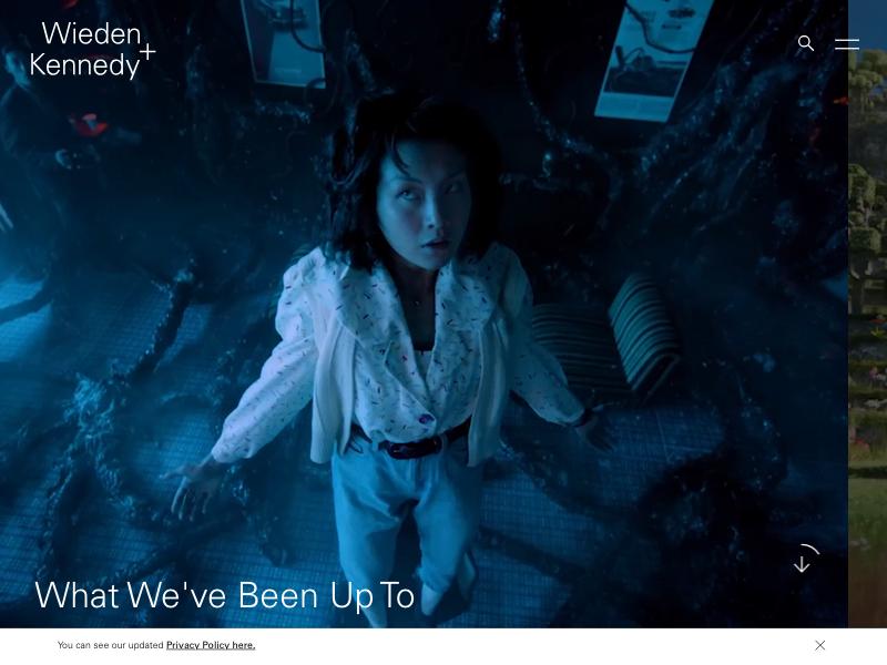 Wieden+Kennedy agency website (wk.com)