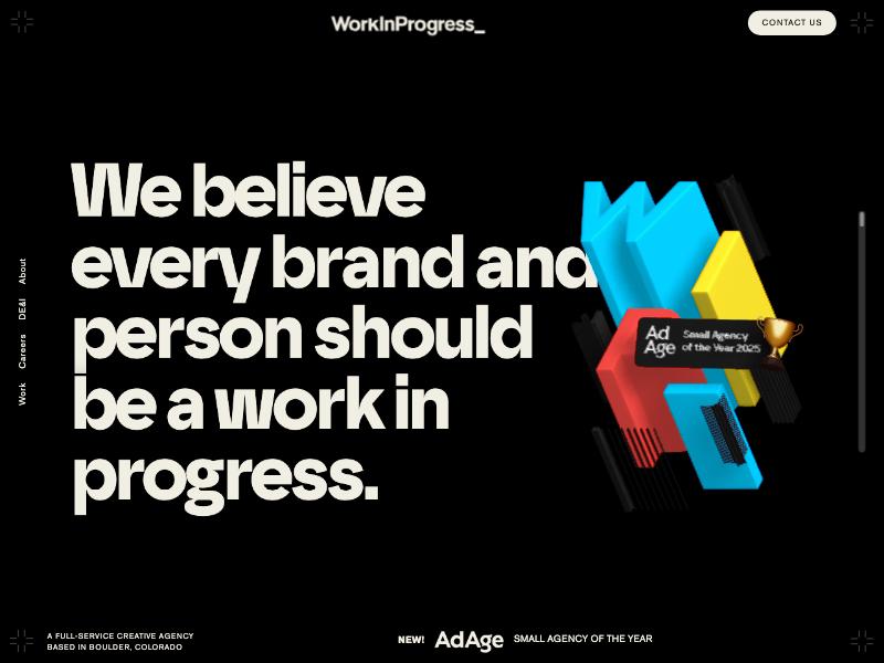 WorkInProgress agency website (wipbdr.com)